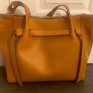 Brand new Anetta DBL handle handbag in the color:Maple